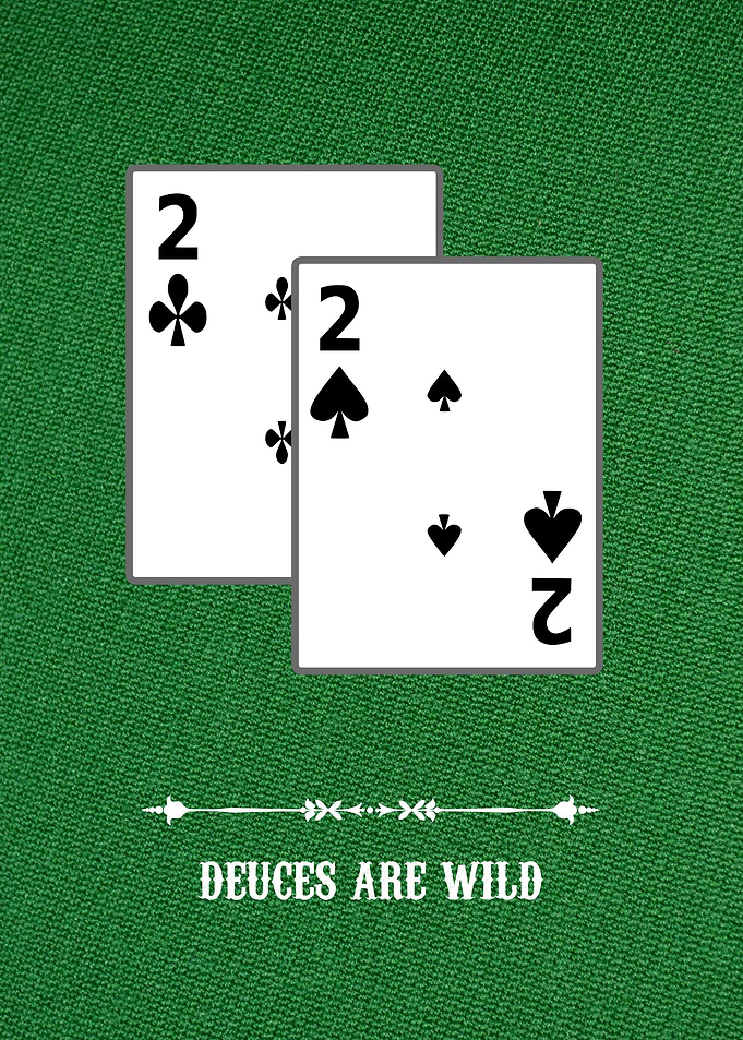 Deuces Are Wild Poker