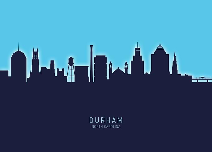 Durham Skyline England