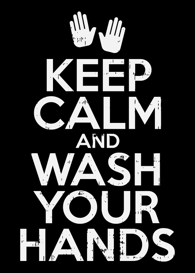 Keep Calm And Wash Hands
