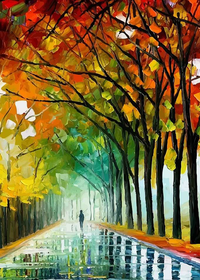 Leonid Afremov Landscape