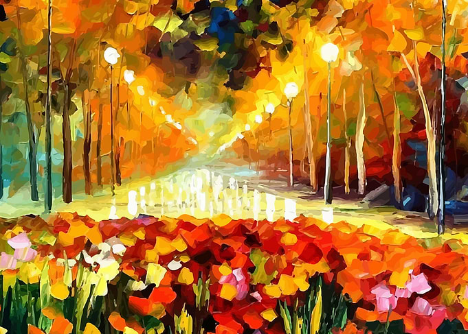 Leonid Afremov Landscape