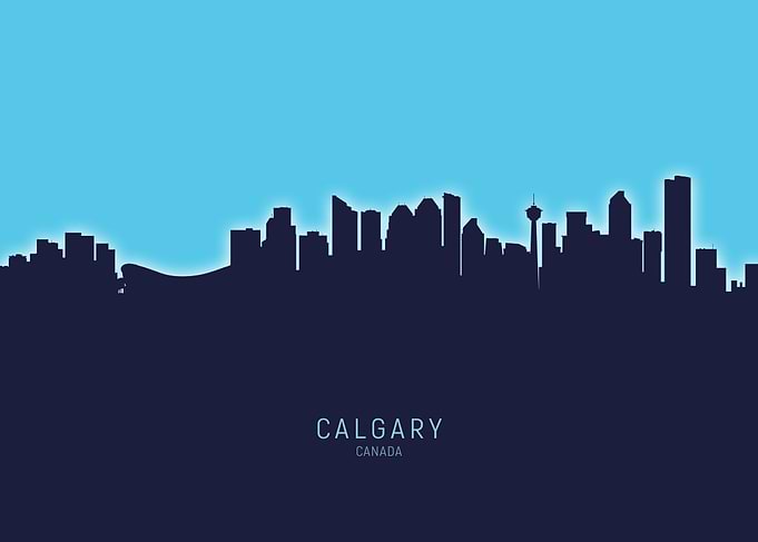 Calgary Skyline Canada