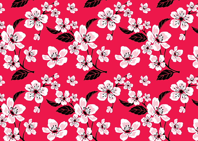 Pink Sakura Cherry Blossom
