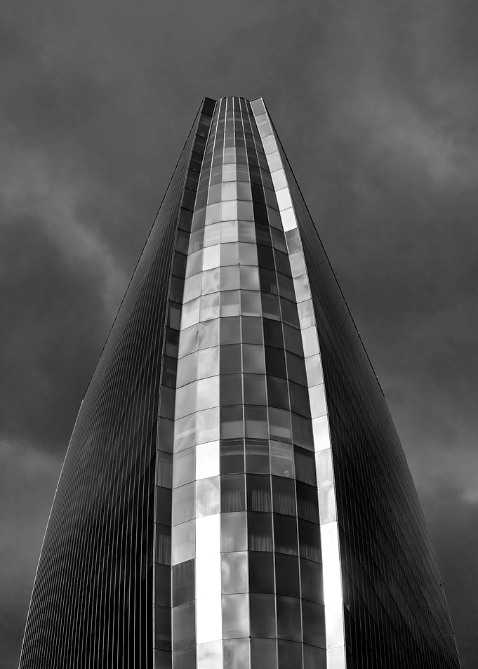 Modern skyscrapers