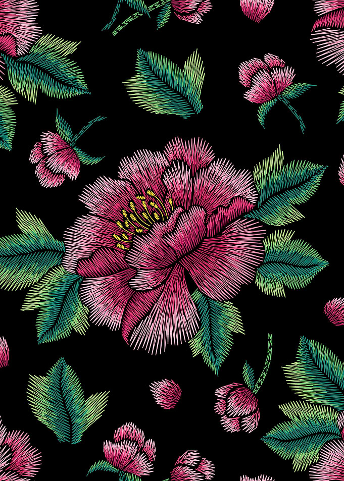 EmbroideredFlowersOnBlac12
