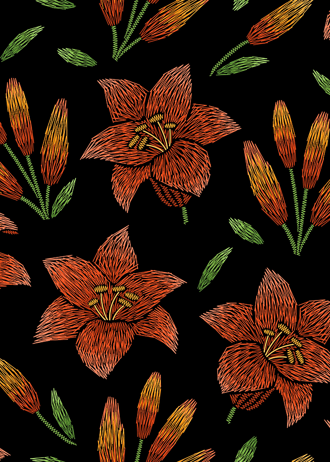 EmbroideredFlowersOnBlac11
