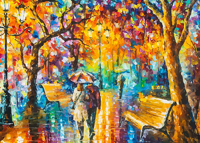 Leonid Afremov Landscape