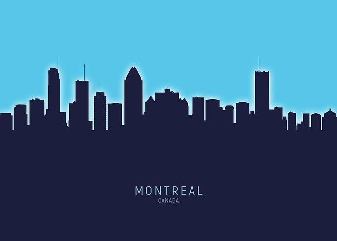 Montreal Skyline Canada