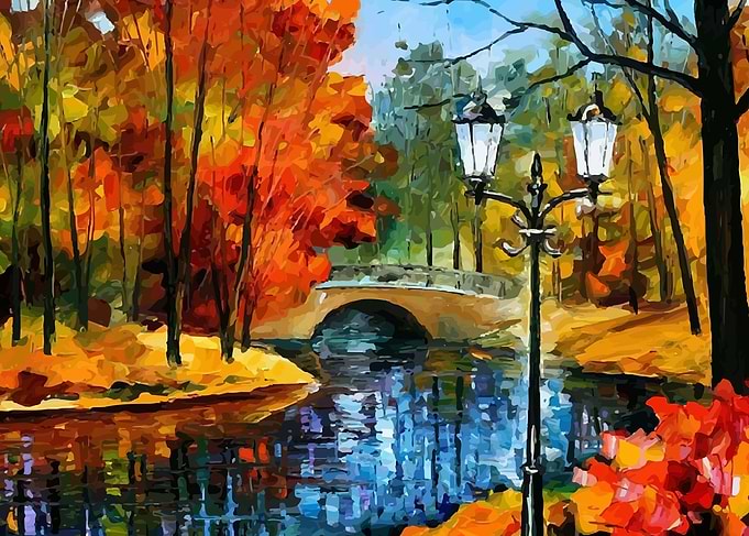 Leonid Afremov Landscape
