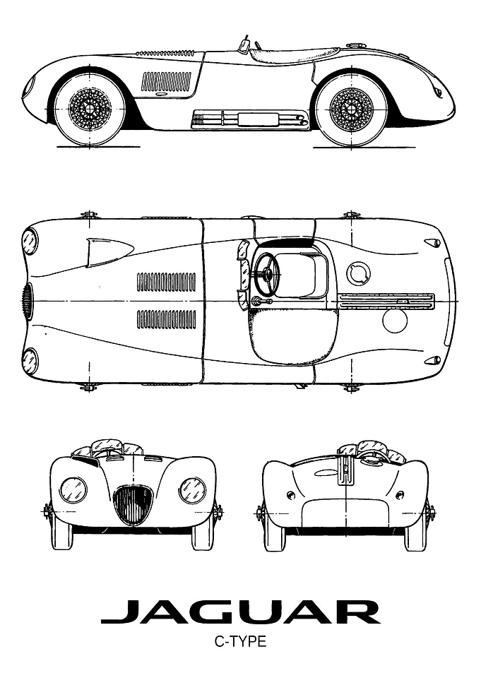 BNW Jaguar CType