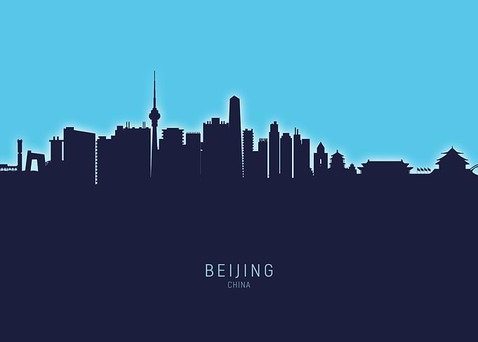 Beijing Skyline China