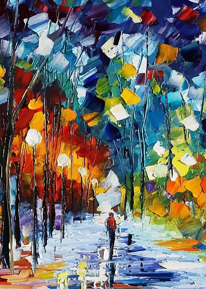 Leonid Afremov Landscape