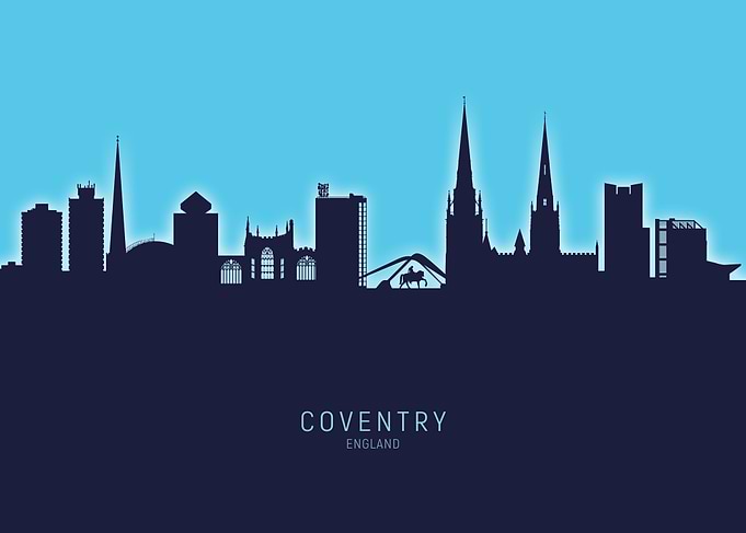 Coventry Skyline England