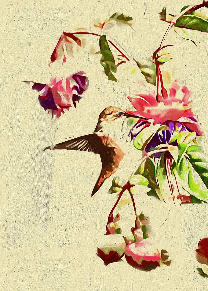 Watercolor Bird Painting