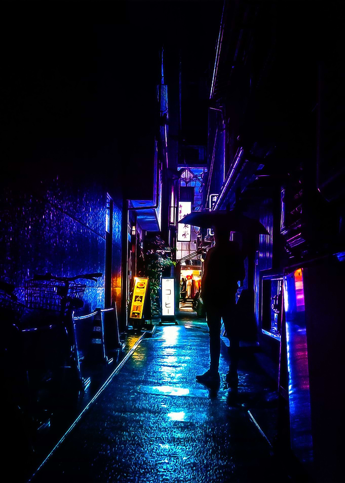 Rainy Side Street