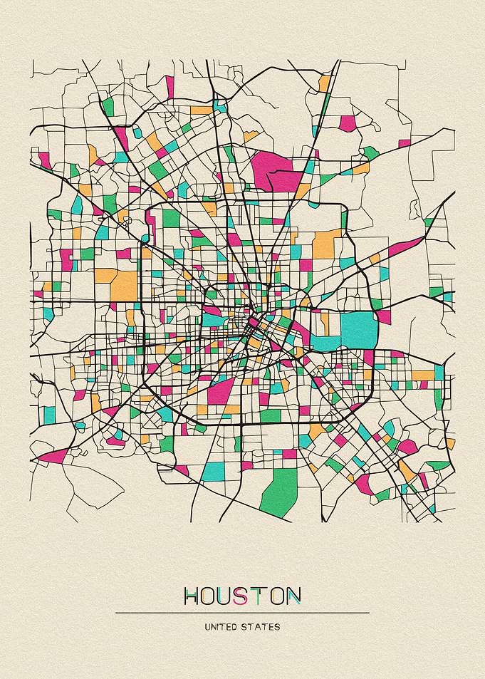 Houston Map