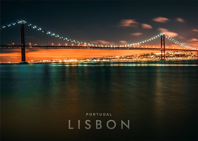 Lisbon city night