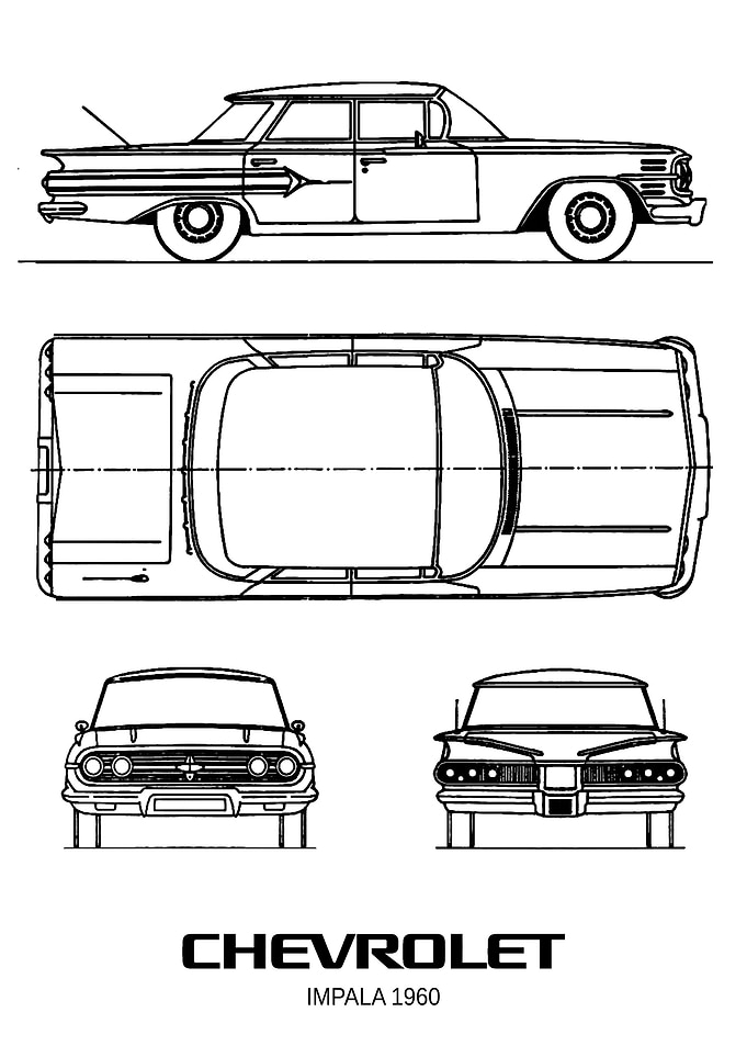 BNW Chevrolet Impala 1960