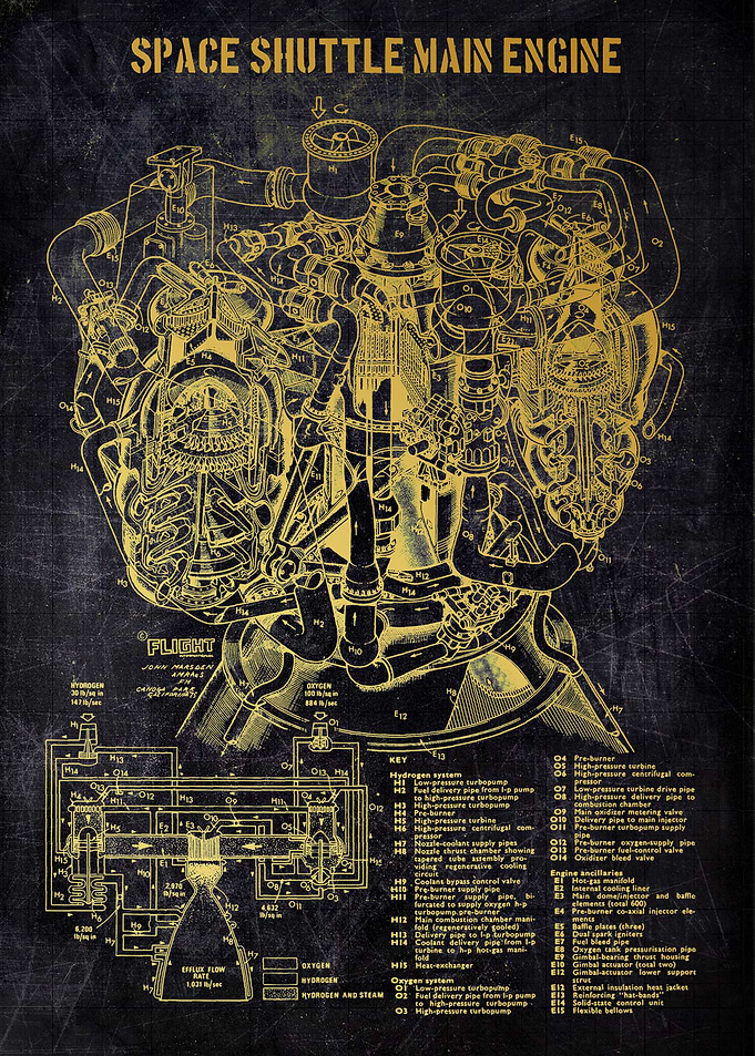 space shuttle main engine