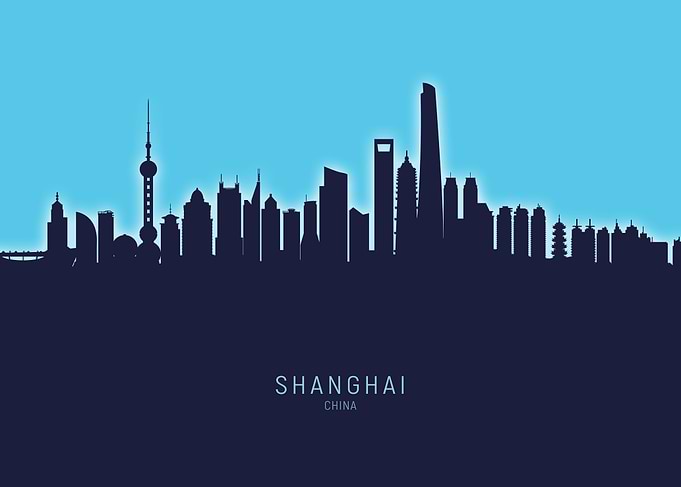 Shanghai Skyline China