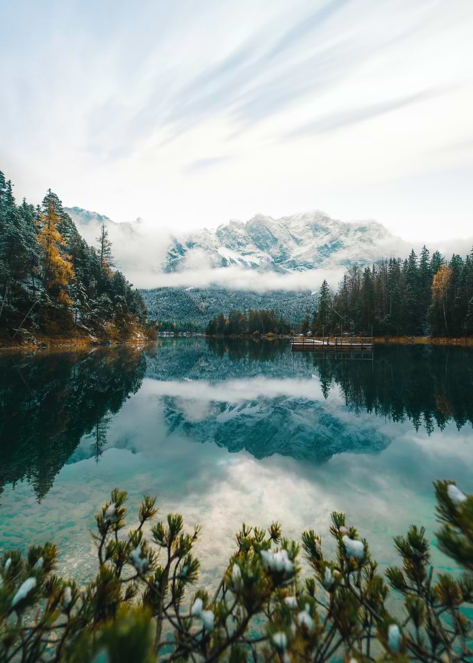 Cold German Lake
