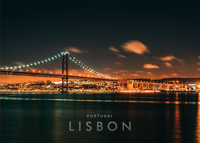 Lisbon city night
