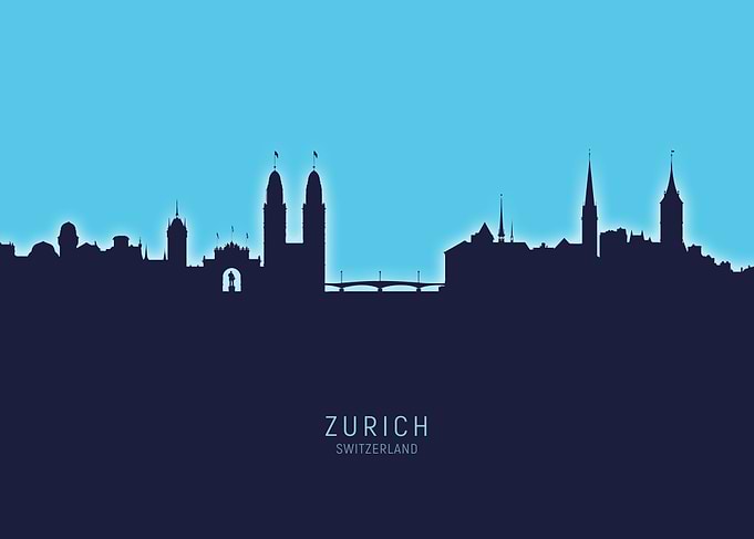 Zurich Skyline Switzerland