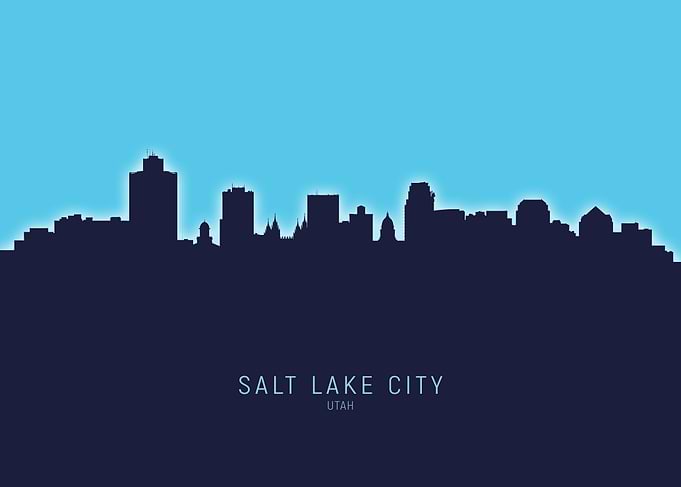 Salt Lake City Skyline
