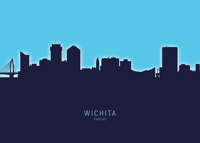 Wichita Skyline Kansas