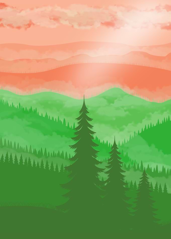 Orange Sky Mountain