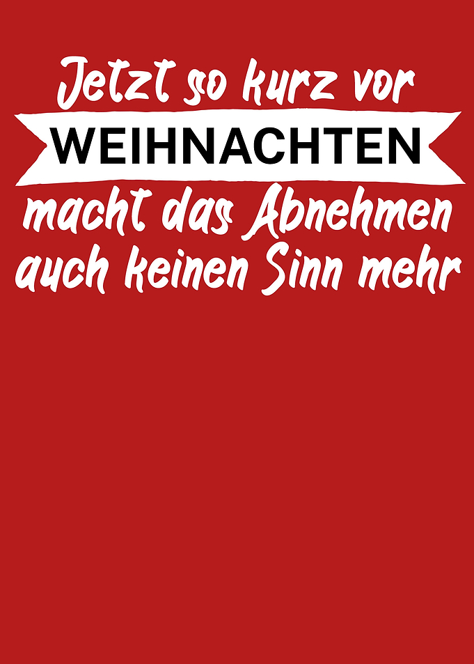 Abnehmen Weihnachten