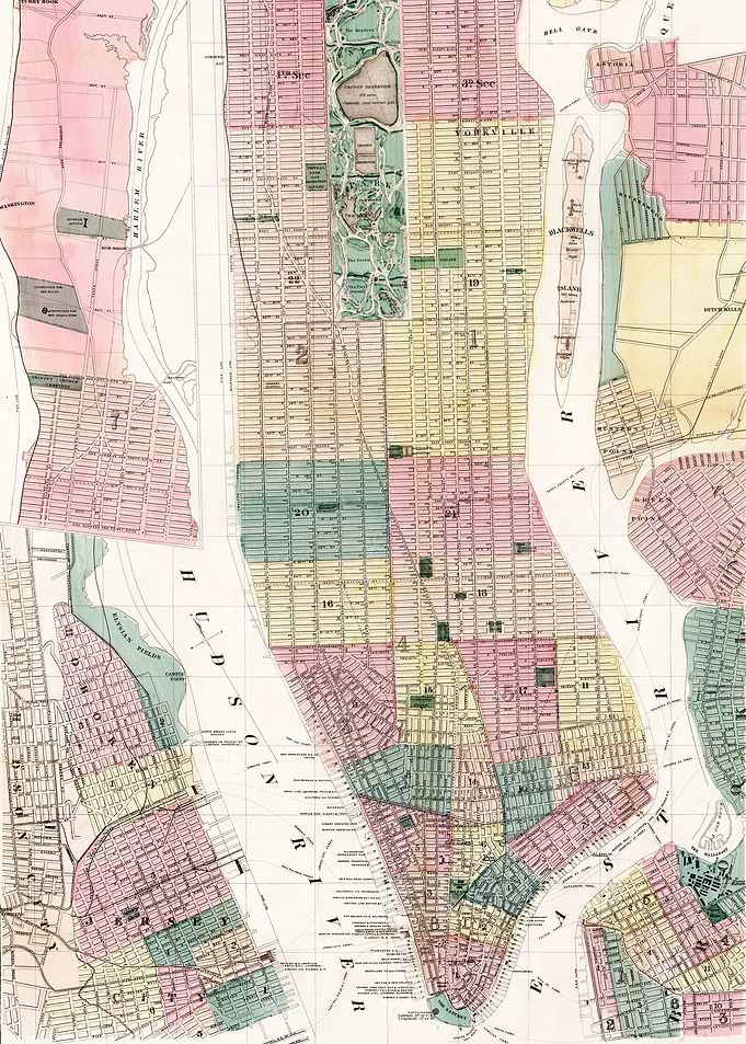 new york old map