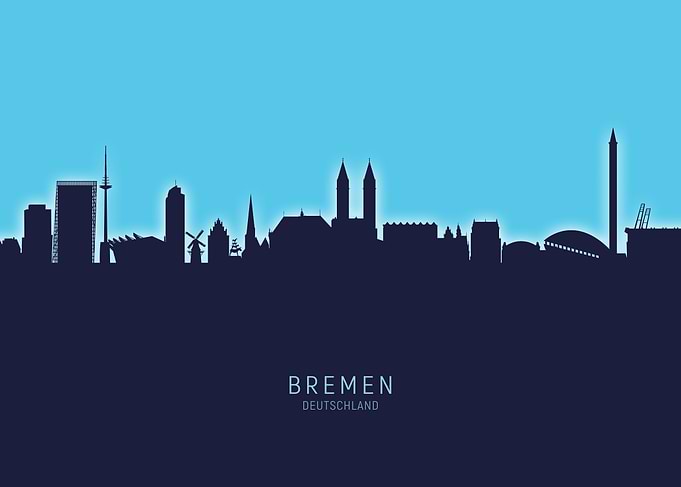Bremen Skyline Deutschland