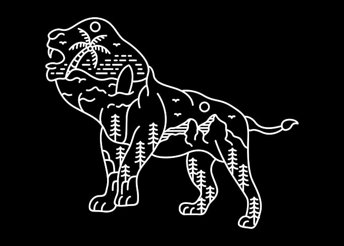 The Adventurous Lion