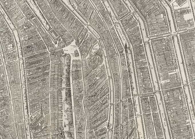 Amsterdam old map