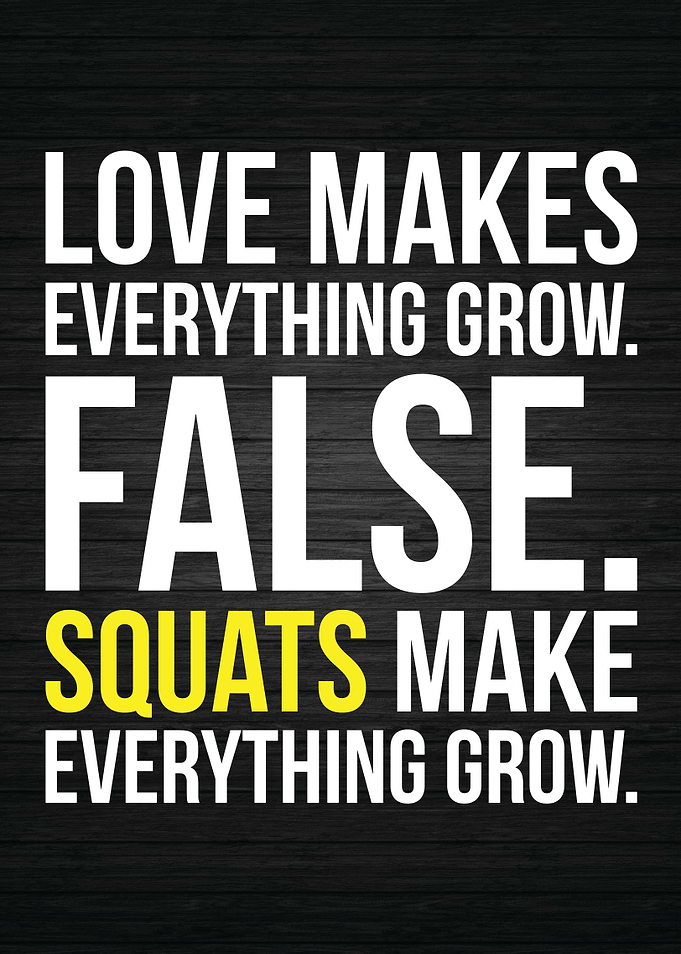 Love vs Squats
