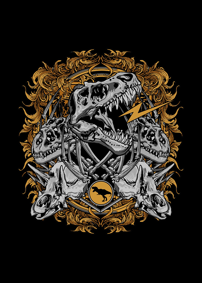 Dinosaurs Skull