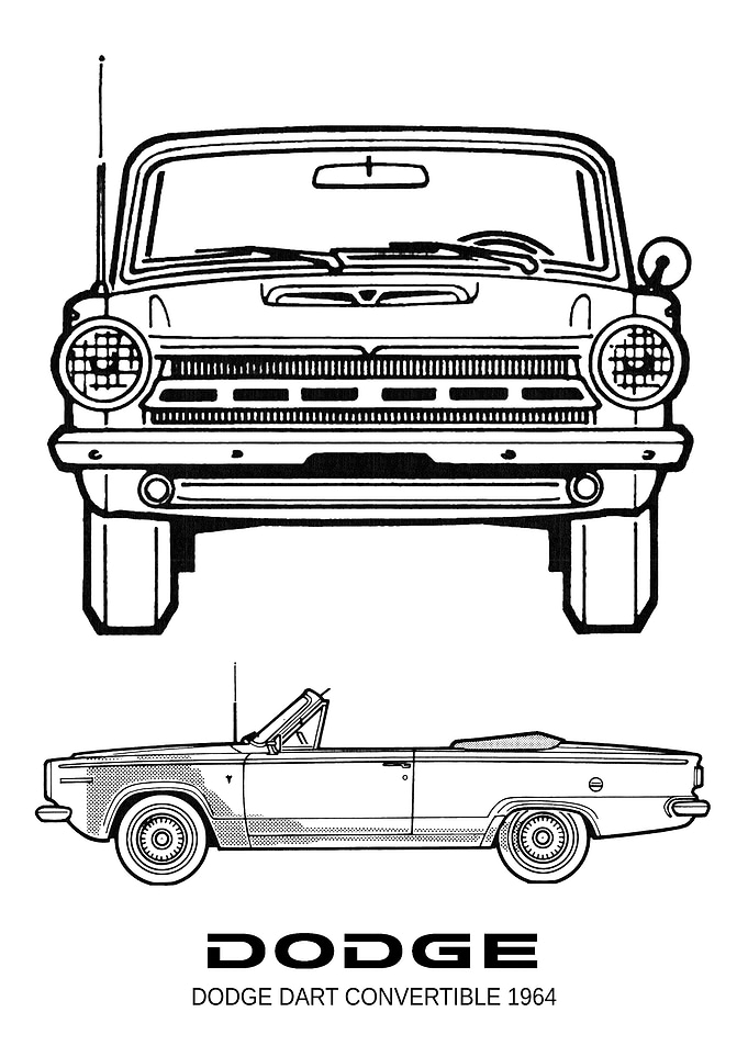 BNW Dodge Dart convertible