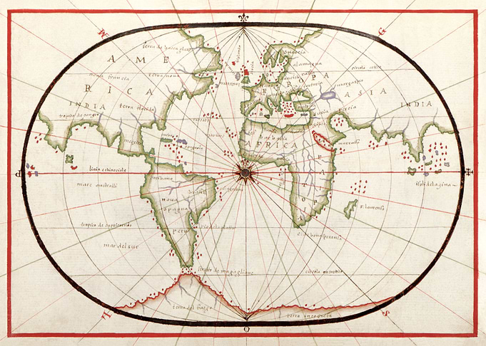 world old map