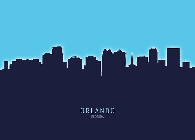 Orlando Skyline Florida