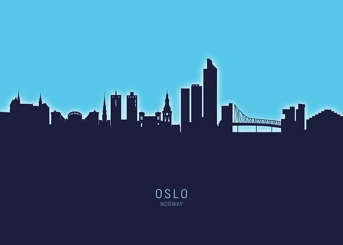 Oslo Skyline Norway