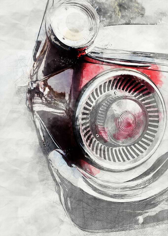 Old Car Model No1