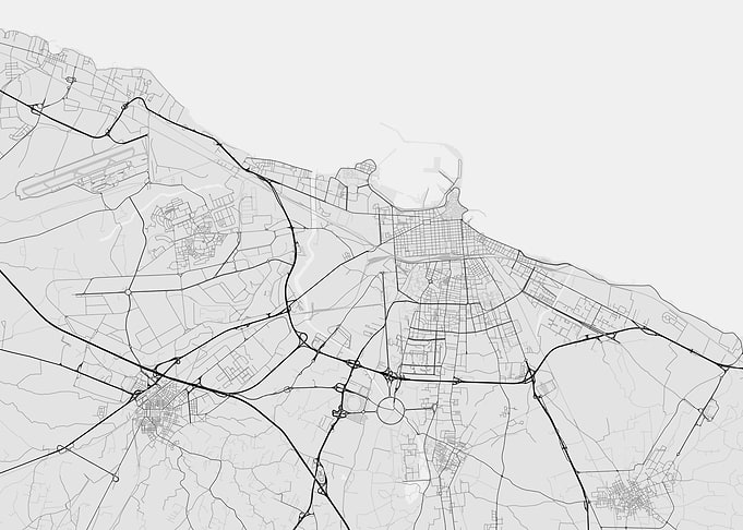 Bari Italy Map
