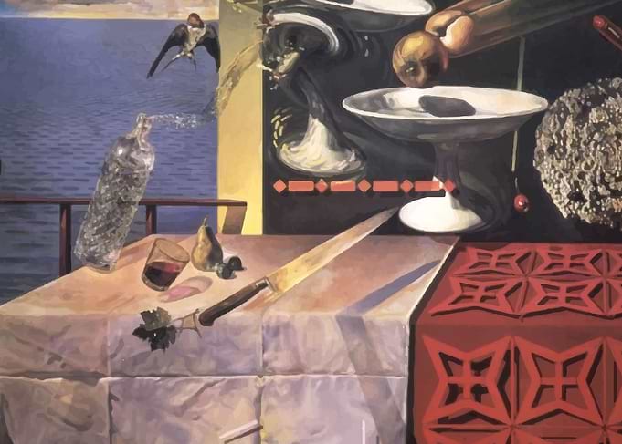 Salvador Dali painting