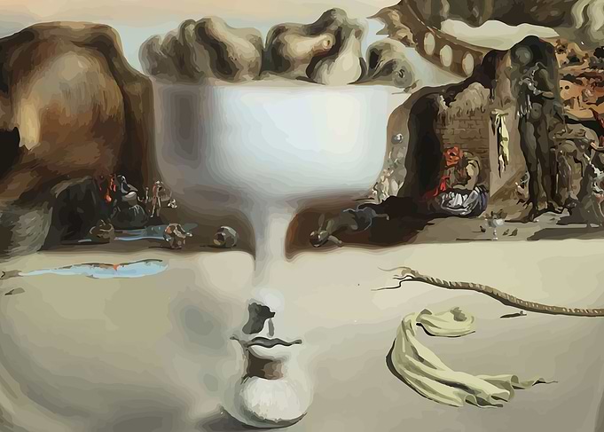 Salvador Dali Painting