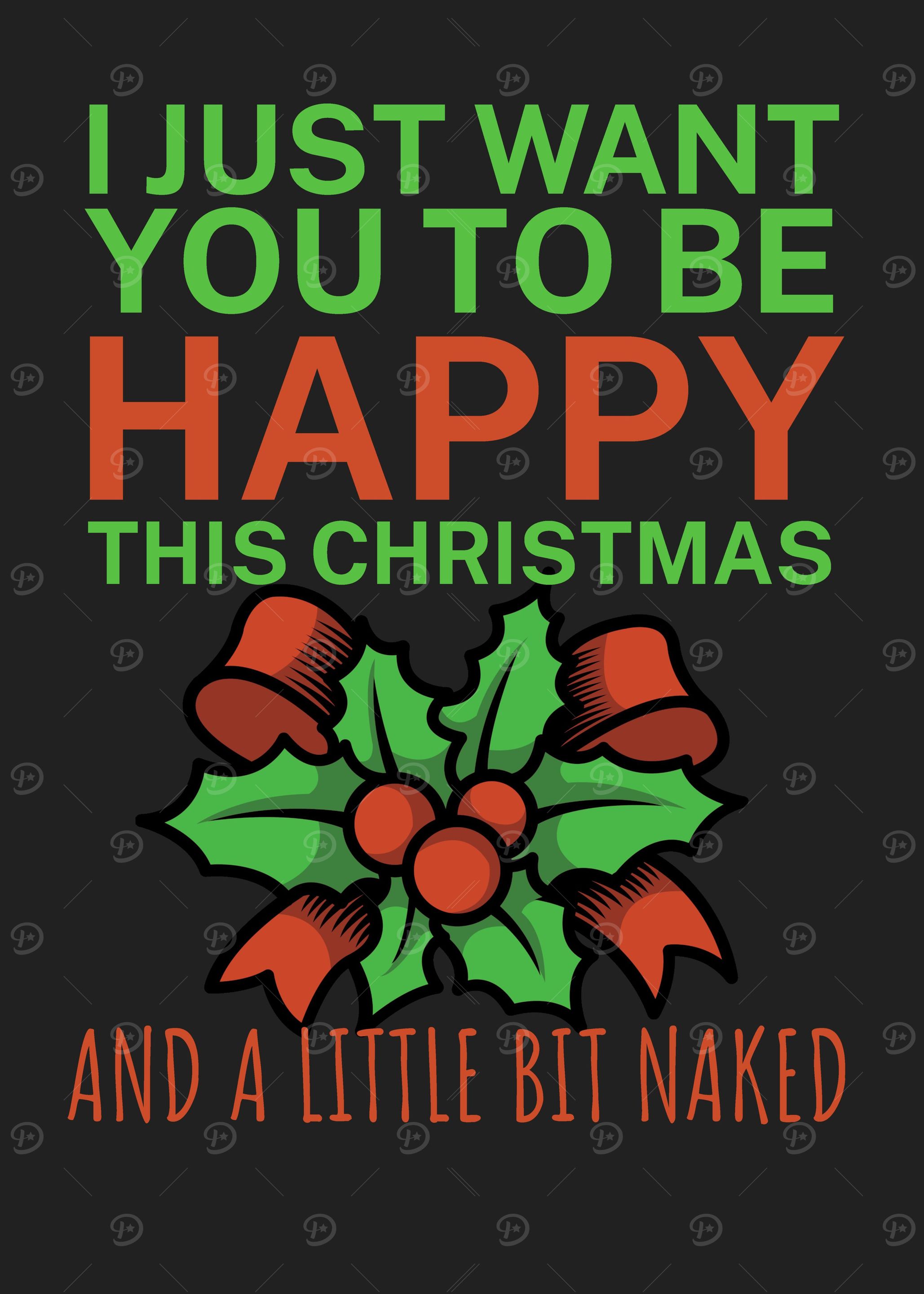 Happy and a bit naked