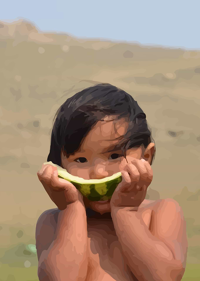 Watermelon kid