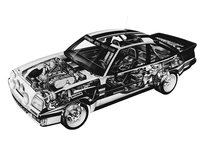 1984 Opel Manta 400 B