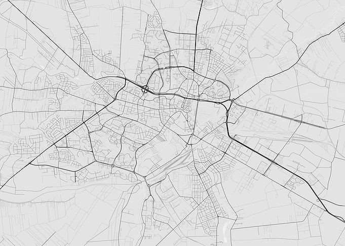 Lublin Poland Map