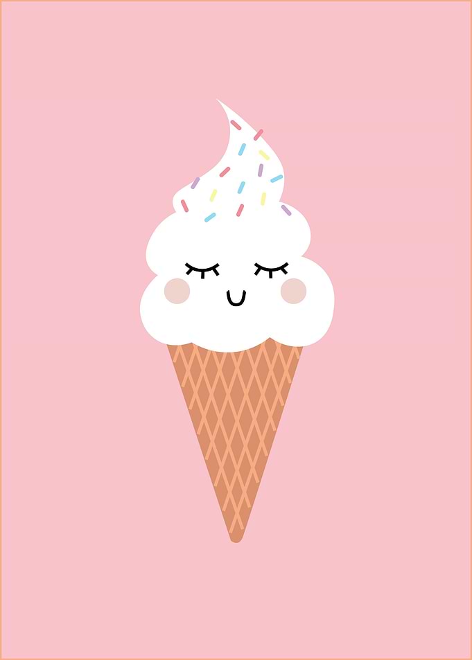 Pink Ice Cream